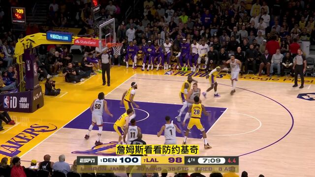 二路直播间解说金句合集：危难存亡之际只能靠老詹了 约基奇成为了X因素