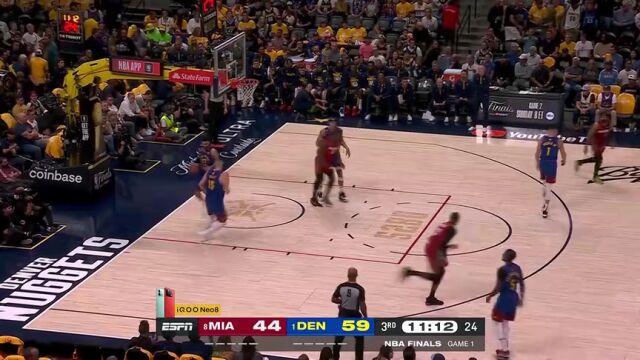 继续稳定发挥！ 阿德巴约转身中投四十五度角命中