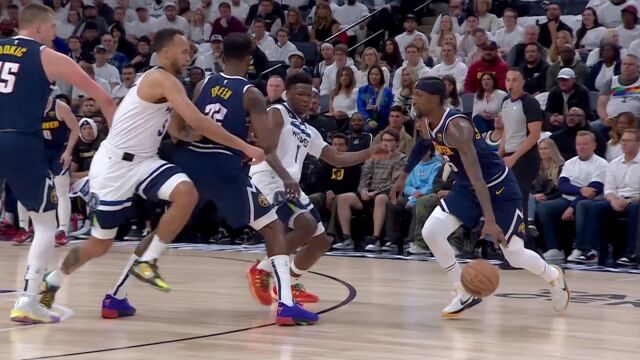 专治各种花里胡哨！安德森抢断反击暴扣一条龙