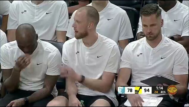 NBA夏季联赛：灰熊vs爵士第4节英文原声回放
