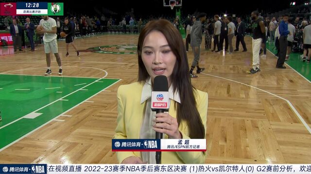 前方连线孟超：斯波教练出席赛前发布会总共只有五秒 埃迪·豪斯提出需要让格威上场