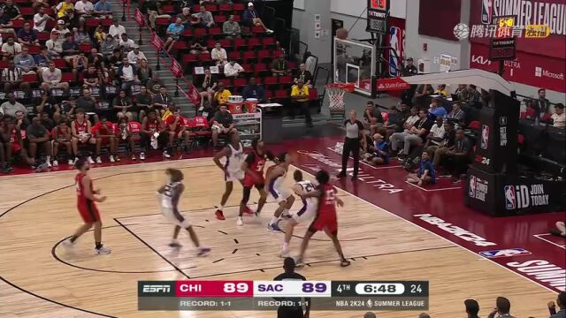 公牛vs国王第4节英文原声回放