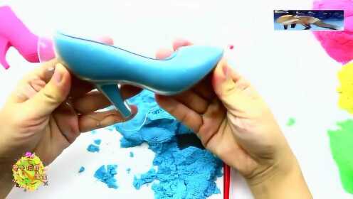 宝宝益智玩具：手工DIY之制作创意水晶高跟鞋