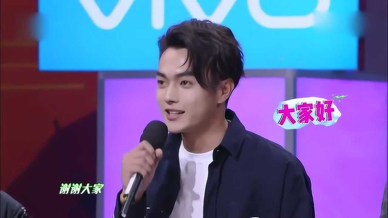 许凯称第一次上快乐大本营很紧张大家尽量不要和我说话