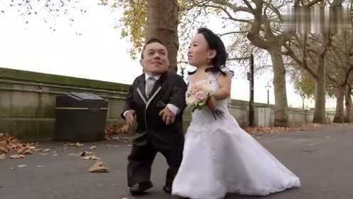 侏儒夫妇拍婚纱照超甜蜜，不管外界眼光自己快乐就好 - 腾讯视频