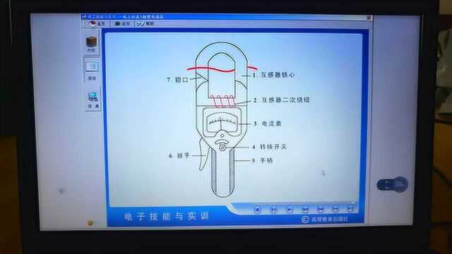 电工仿真软件——钳形电流表原理及使用方法