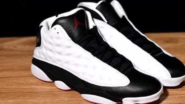 Air Jordan 13 “He Got Game” AJ13 乔13复刻黑白熊猫篮球鞋