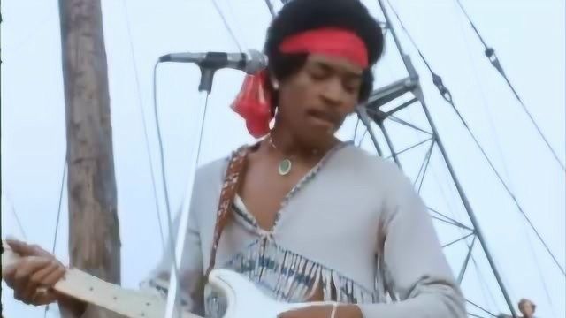 jimi hendrix  Foxey Lady 伍德斯托克1969