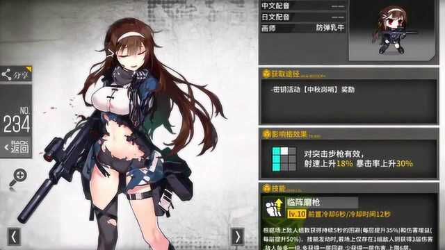 《少女前线》:人形介绍,JS9 !