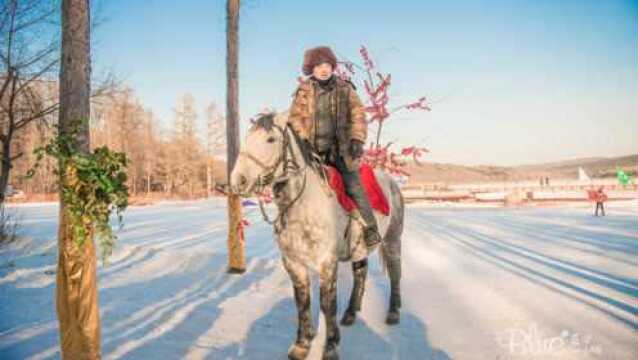 能让人嗨起来的长春净月潭,不光可以玩冰滑雪还能欣赏美丽日落