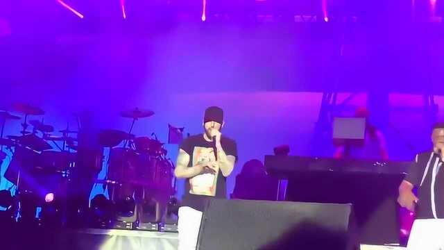 阿姆Eminem最新珀斯现场演唱 Lucky You