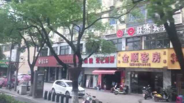 杭州萧山到柯桥,坐大巴车实拍,路边的街景,觉得怎么样?