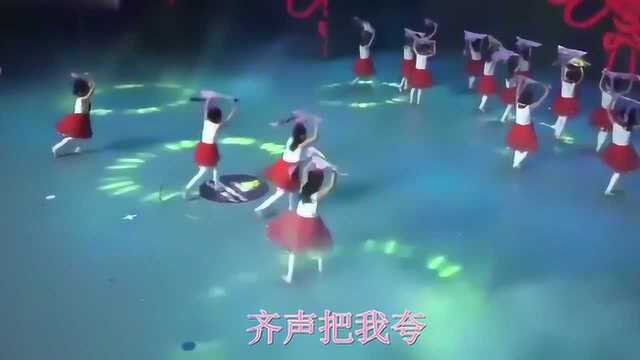 儿童歌曲的一首《好娃娃》,嗓音甜美,实力演唱