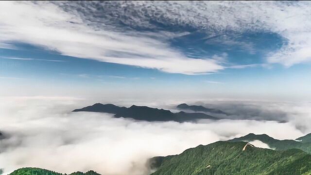 超美的浙江风景,航拍延时摄影