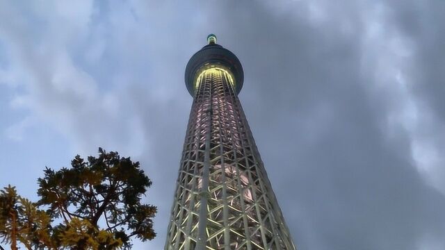 Vlog:登上“天空树” 一起来看看日本东京的夜景