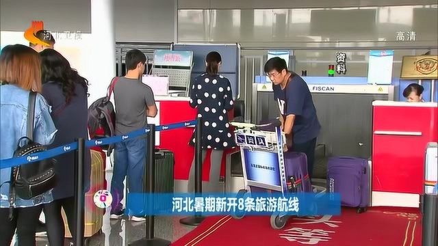 打个“飞的”去旅行!河北暑期新开8条旅游航线