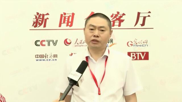 终结科技总经理李荣接受CCTV新闻会客厅专访