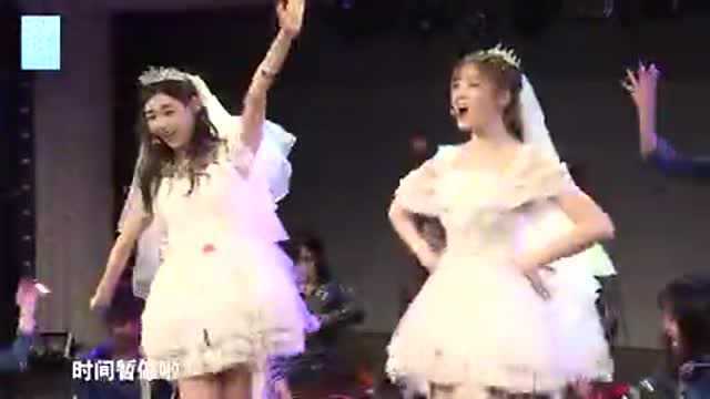 SNH48 Team X 汪佳翎、谢天依梦中的婚礼(九笨)