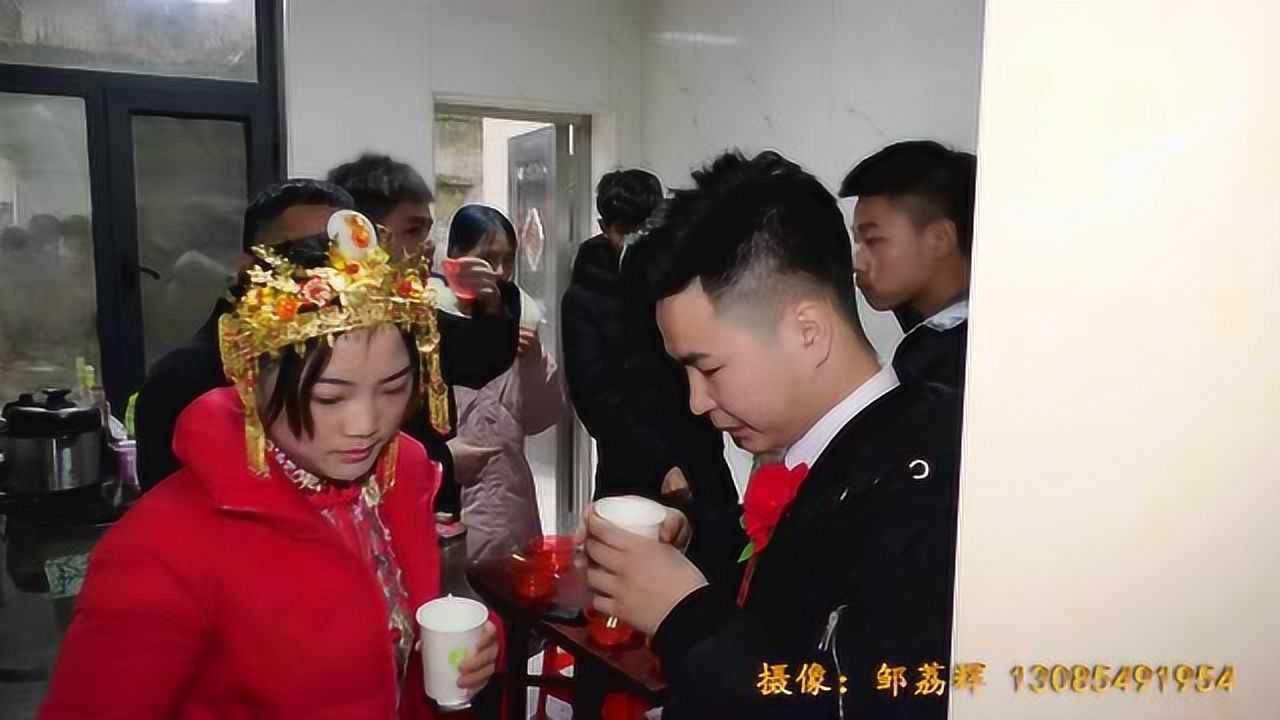 1月18日杨清清先生与邹慧娟女士新婚记录