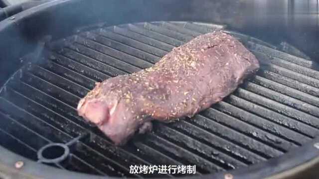 鹿肉怎么做好吃?滋补美味烤鹿肉了解一下,这才是高级野味