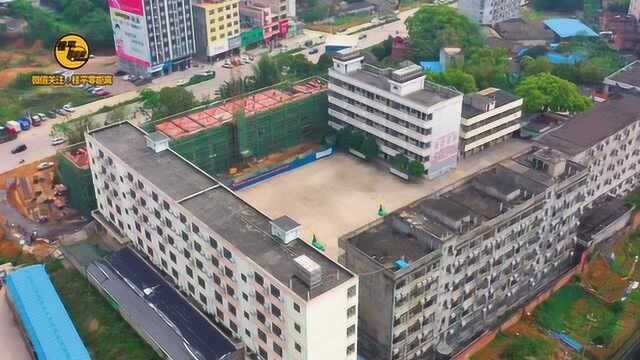 桂平零距离 航拍校园 | 今天,换个角度看桂平四中!