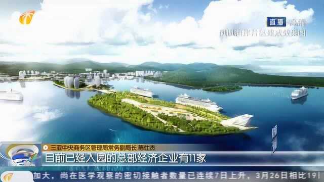 三亚商务区推进全方位高水平开放,加快打造自贸港建设标杆