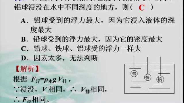 5.18八年级物理10.2阿基米德原理