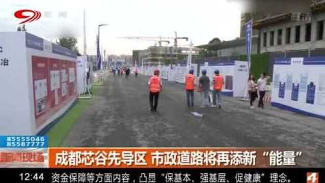 成都芯谷先导区 市政道路将再添新“能量”!