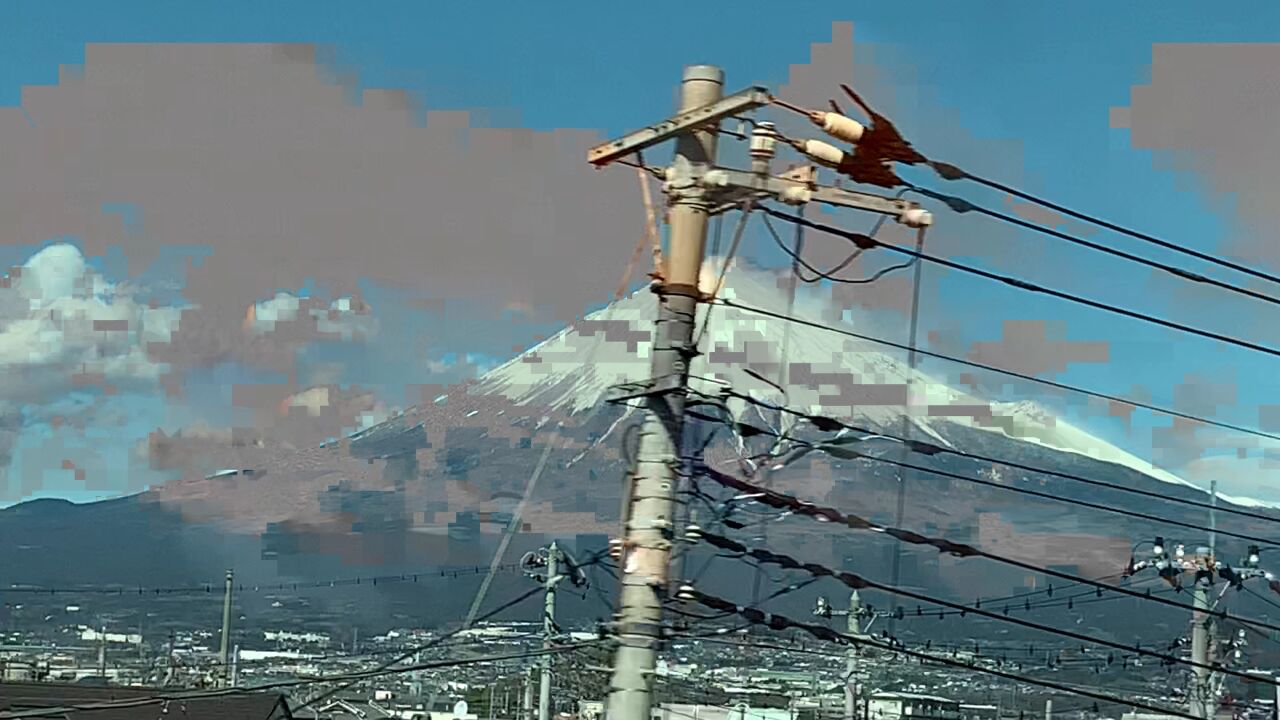 日本富士山实景