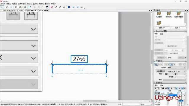 28Layout—尺寸样式面板