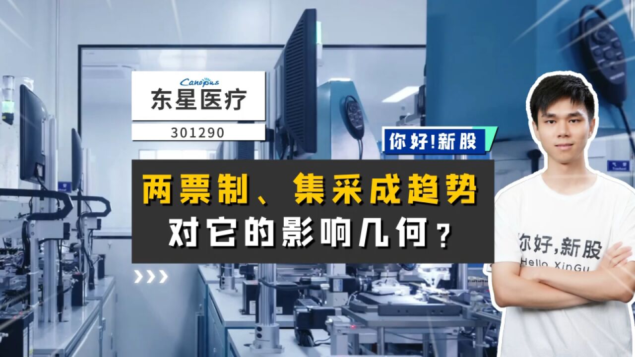 东星医疗:两票制、集采成趋势,对它的影响几何?