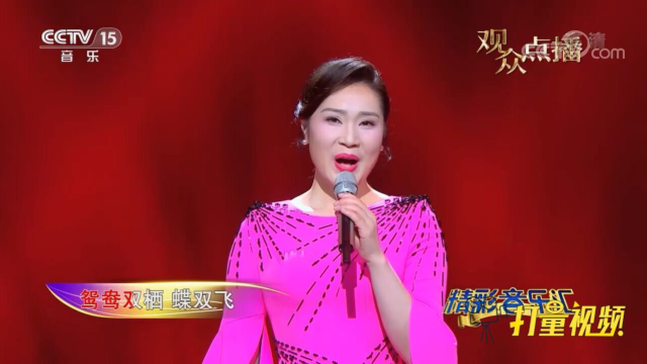 永远的经典!付佳文演唱《女儿情》,歌声让人沉醉