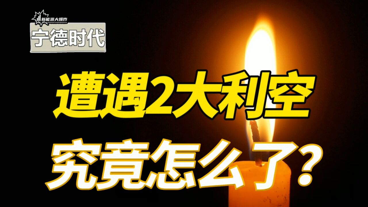 突遭2重大利空,新能源汽车全球绝对龙头暴跌,究竟怎么了?