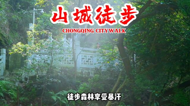 重庆新晋的登山路线,不仅洗肺,还有一线视野、清凉耍水和 老街