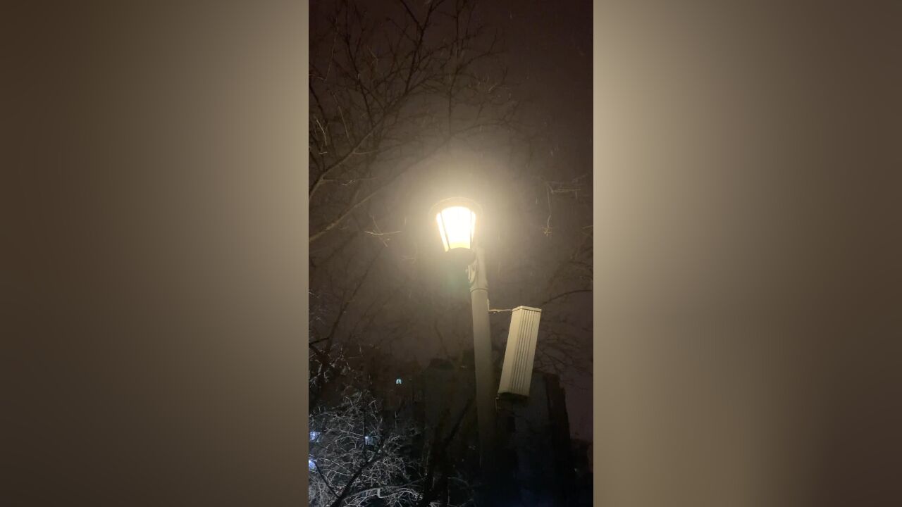 北京开始下雪啦