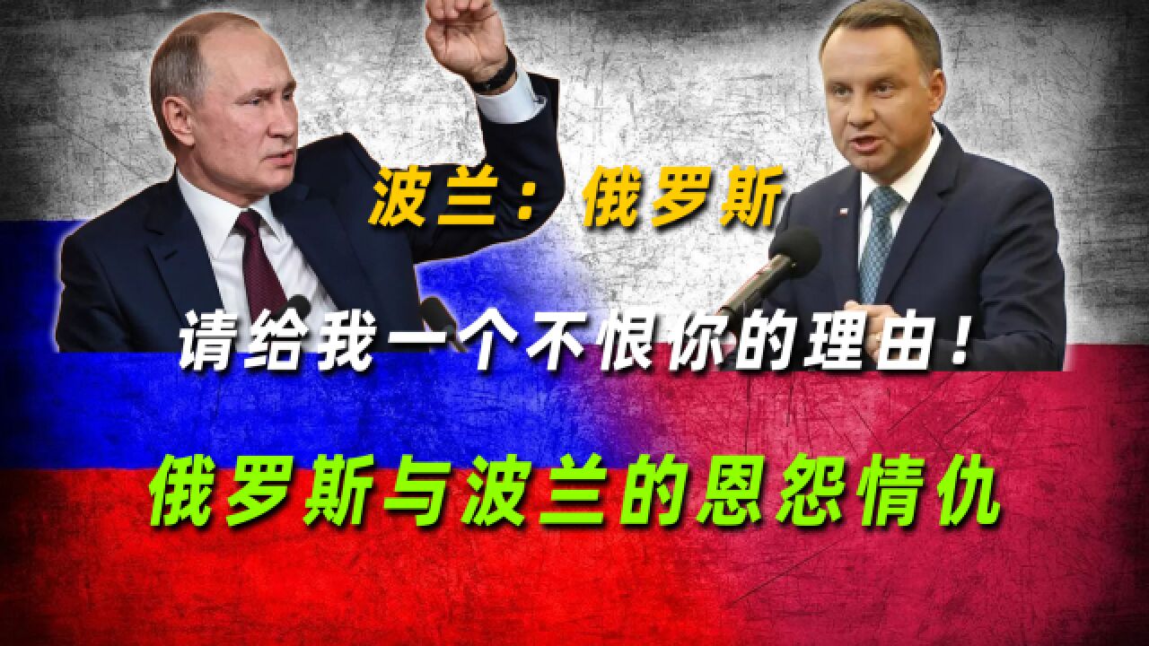 波兰:俄罗斯,请给我一个不恨你的理由!俄罗斯与波兰的恩怨情仇