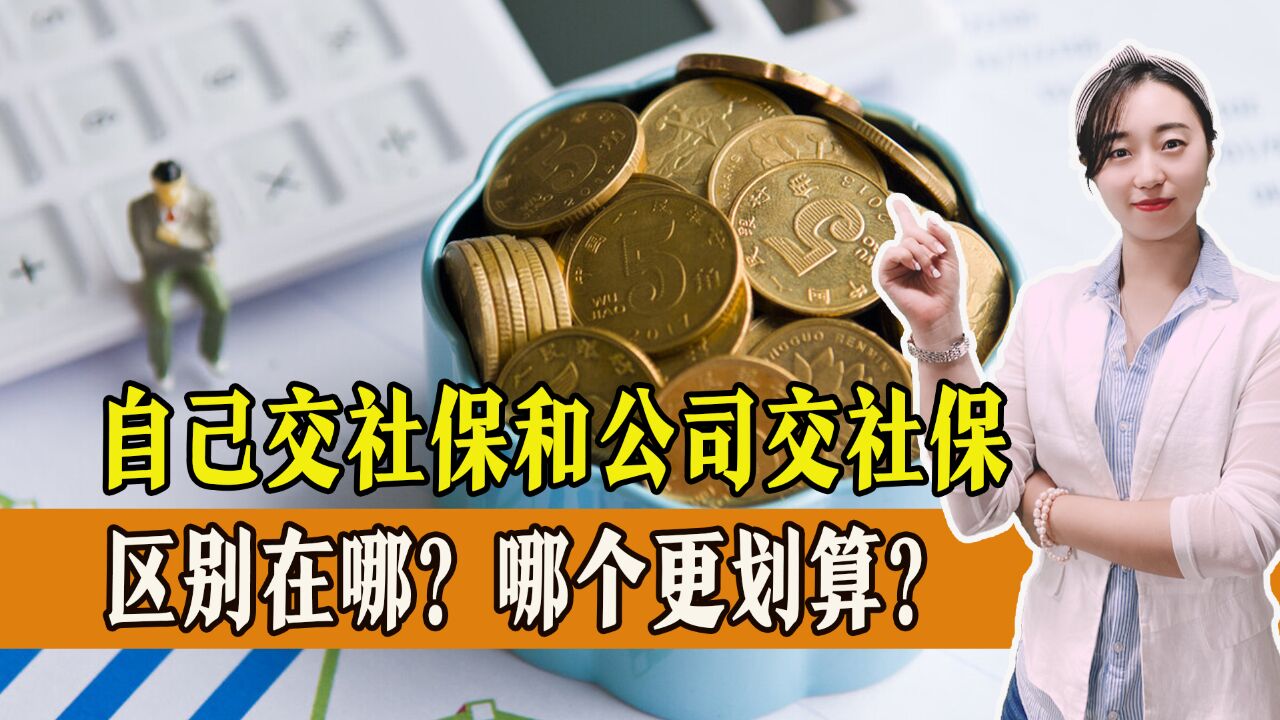 自己交社保和公司交社保,区别在哪?哪个更划算?一起了解!