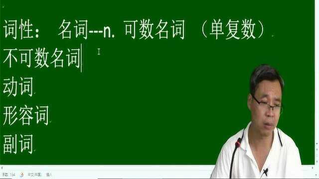 精讲专接本英语词性,形式大于意义