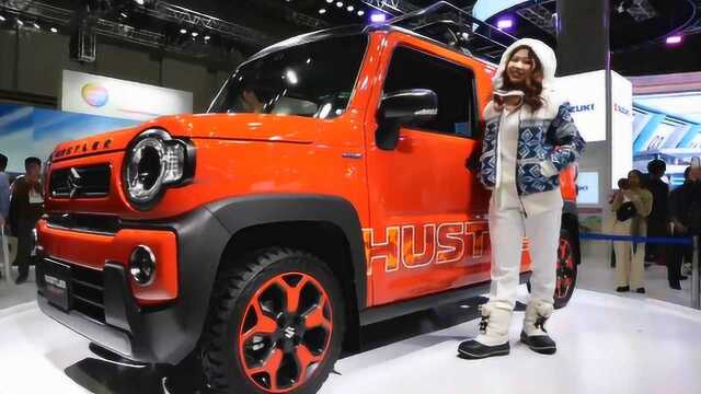 铃木全新微型车,2020款铃木Hustler亮相,有这颜值还想吉姆尼吗