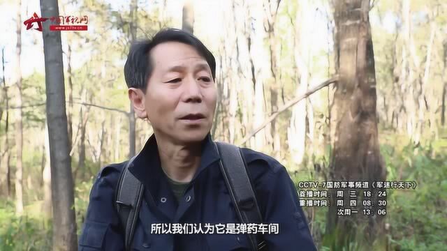 深山老林藏兵工厂遗址 各式弹壳随处可见