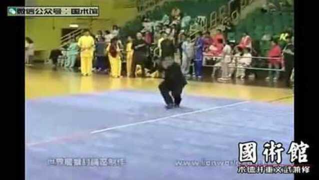 大圣劈挂门武者演练的一趟迷猴拳!