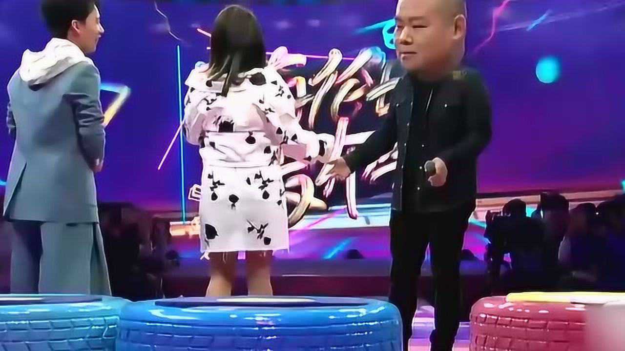 岳云鹏一上场就被何洁嫌弃握手拥抱只给郭麒麟网友岳岳撑住
