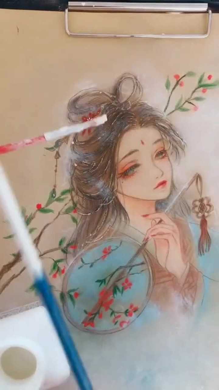 教你画古风小姐姐