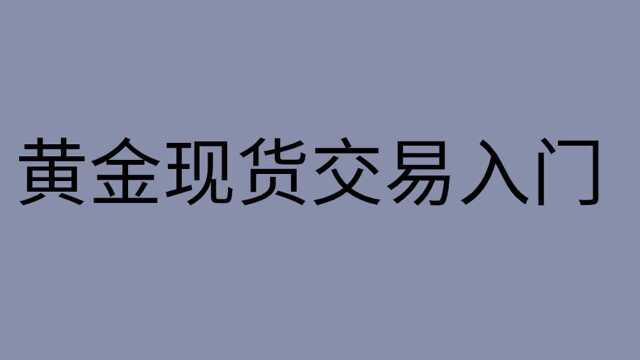 现货黄金 原油波段交易六大绝技【期货股票投资者如何盈利】