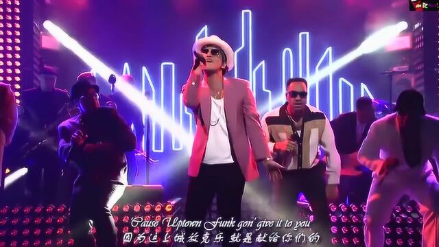 Uptown Funk 火星哥Bruno Mars现场嗨爆!