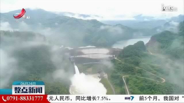 淮河流域内有5座大中型水库水位超汛限