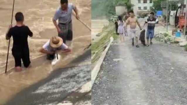 湖北水库泄洪,“严禁下河”标牌被无视,民众下河捞鱼致1死1失踪!