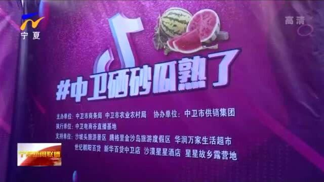 “硒砂瓜熟了”网红直播活动让好产品卖出好价钱