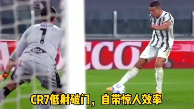 CR7低射破门,职业生涯连续19个赛季进球,更始的是赛季,不变的是C罗