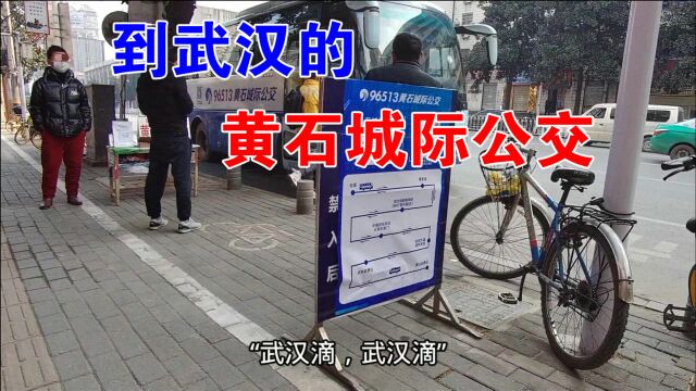 湖北黄石城际公交,听说市区也有地方上车,看看在哪里